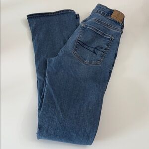 American Eagle Next Level Stretch Hi-Rise Skinny Kick size 6 L